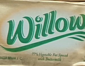 Willow 77% Vegetable Fat Spread With Butter Milk 250G