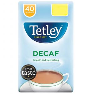 Tetley Decaf 40 tea bags 125g