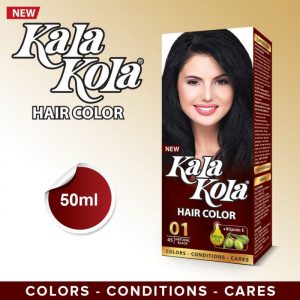 Kala Kola Hair Color - 01 Natural Black