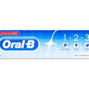 Oral-B 1-2-3 Salt Power White Toothpaste 100ml