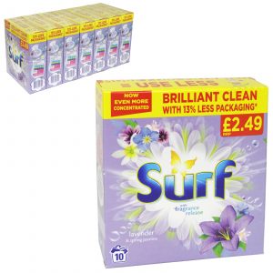 SURF AUTO 10 WASH LAVENDER+JASMINE 1 Pocket