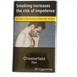 CHESTERFIELD RED 20 CIGARETTES