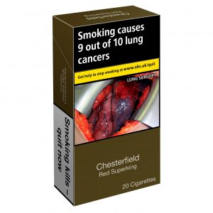 Chesterfield Red Superkings 20 Cigarettes