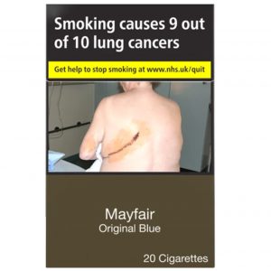 MAYFAIR ORIGINAL BLUE CIGARETTES 20 PACK