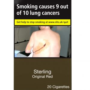 STERLING ORIGINAL RED CIGARETTES 20 PACK