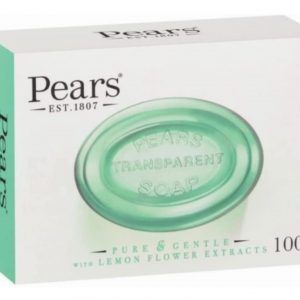 Pears - Pure & Gentle with Lemon Flower Extracts Green Soap - 100gm