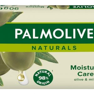 Palmolive Narurals Moisture Care Milk & Olive Solid Soap, 90G
